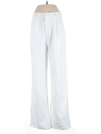 Pre-owned Boohoo Casual Pants In White
