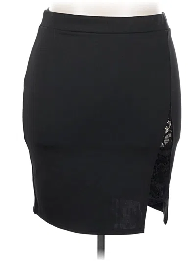 Boohoo Casual Skirt In Black