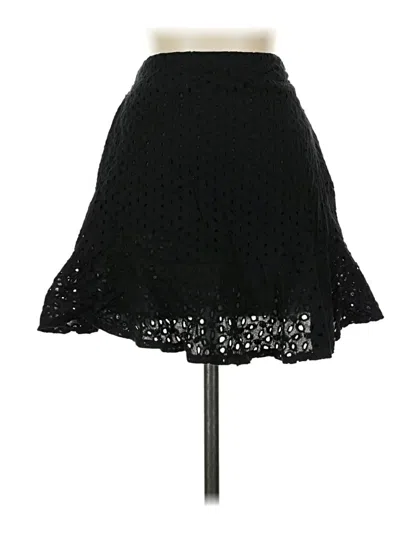 Pre-owned Boohoo Casual Skirt In Black