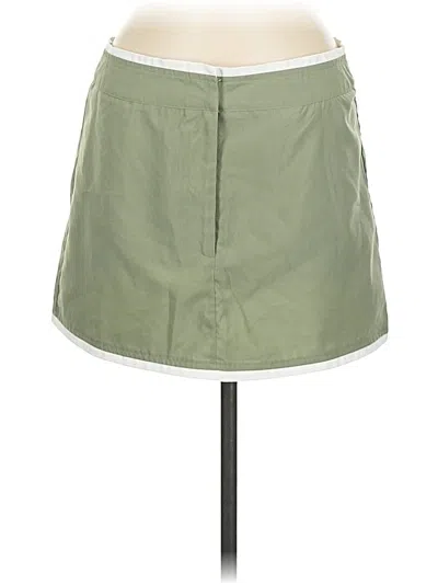 Pre-owned Boohoo Casual Skirt In Green