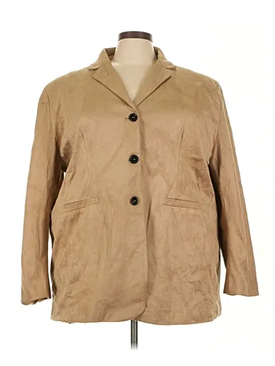Boohoo Coat In Brown