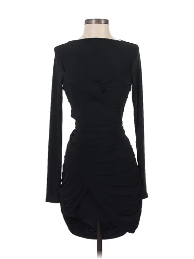 Pre-owned Boohoo Cocktail Dress In Black