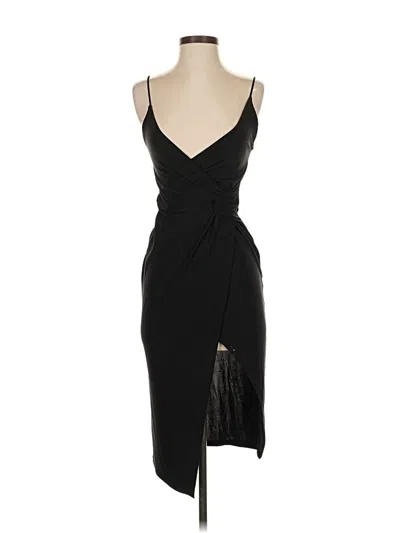 Pre-owned Boohoo Cocktail Dress In Black