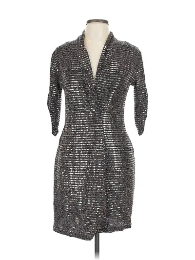 Pre-owned Boohoo Cocktail Dress In Black