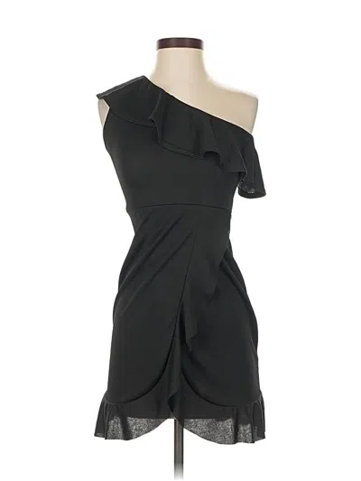 Pre-owned Boohoo Cocktail Dress In Black