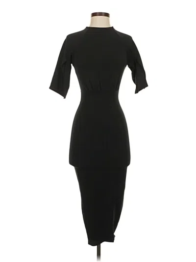Pre-owned Boohoo Cocktail Dress In Black