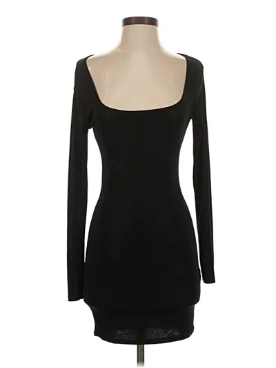 Pre-owned Boohoo Cocktail Dress In Black