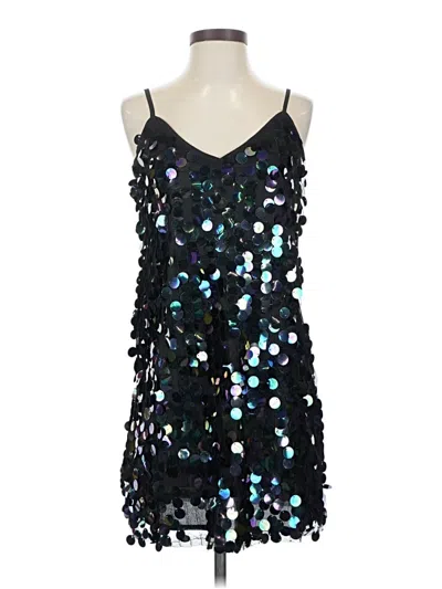 Pre-owned Boohoo Cocktail Dress In Black