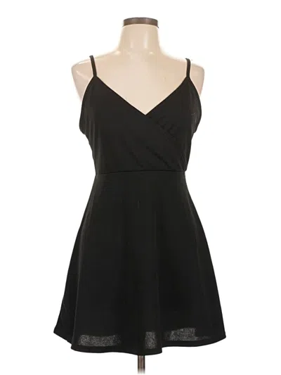 Pre-owned Boohoo Cocktail Dress In Black