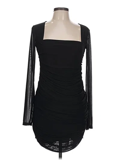 Pre-owned Boohoo Cocktail Dress In Black