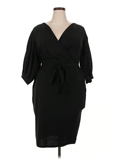 Pre-owned Boohoo Cocktail Dress In Black