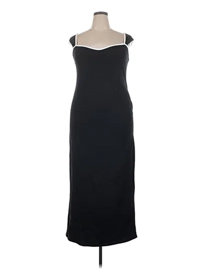 Pre-owned Boohoo Cocktail Dress In Black