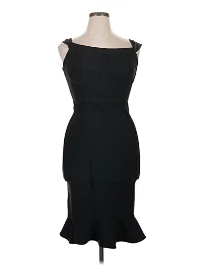 Pre-owned Boohoo Cocktail Dress In Black