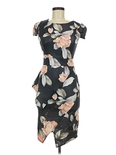 Pre-owned Boohoo Cocktail Dress In Black