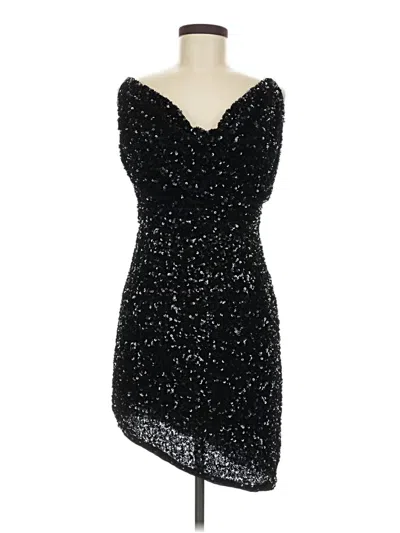 Pre-owned Boohoo Cocktail Dress In Black