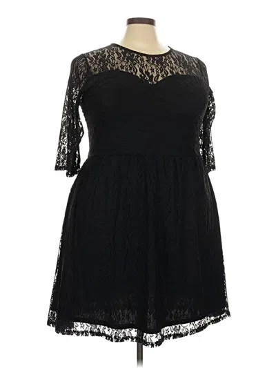 Boohoo Cocktail Dress In Black