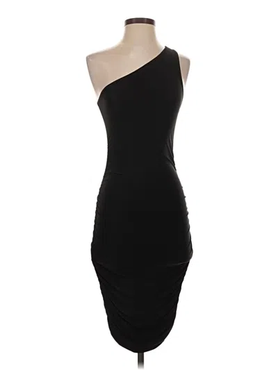 Pre-owned Boohoo Cocktail Dress In Black