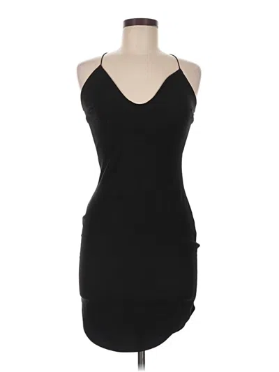 Pre-owned Boohoo Cocktail Dress In Black