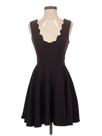 Pre-owned Boohoo Cocktail Dress In Black