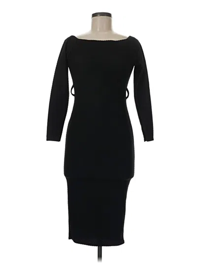 Pre-owned Boohoo Cocktail Dress In Black