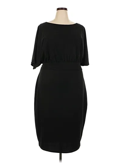 Pre-owned Boohoo Cocktail Dress In Black