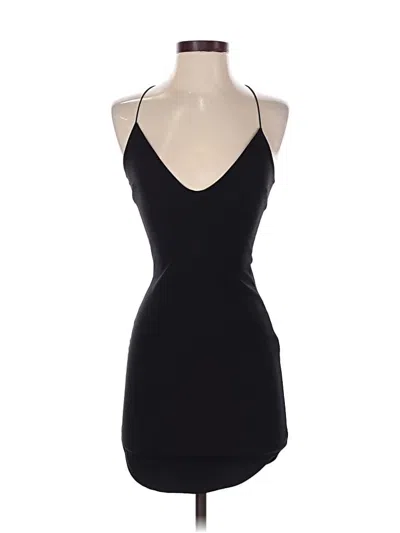 Pre-owned Boohoo Cocktail Dress In Black