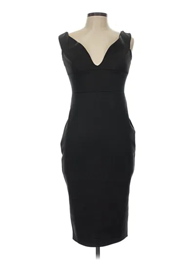 Pre-owned Boohoo Cocktail Dress In Black