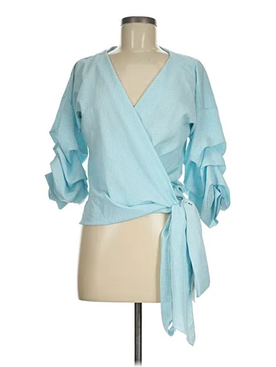 Pre-owned Boohoo Cocktail Dress In Blue