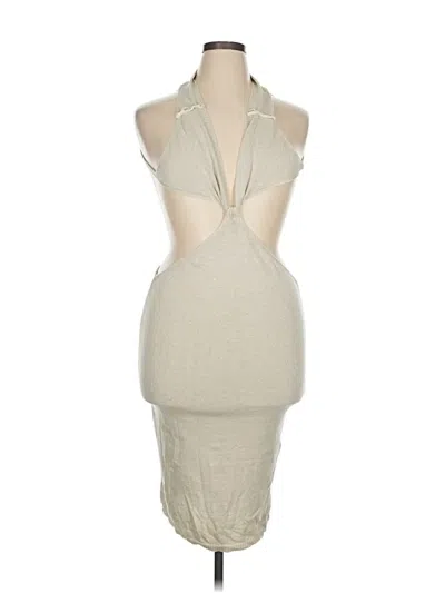 Pre-owned Boohoo Cocktail Dress In Brown