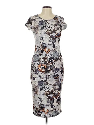 Boohoo Cocktail Dress In Gray