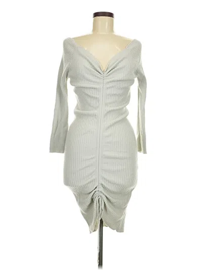 Pre-owned Boohoo Cocktail Dress In Gray