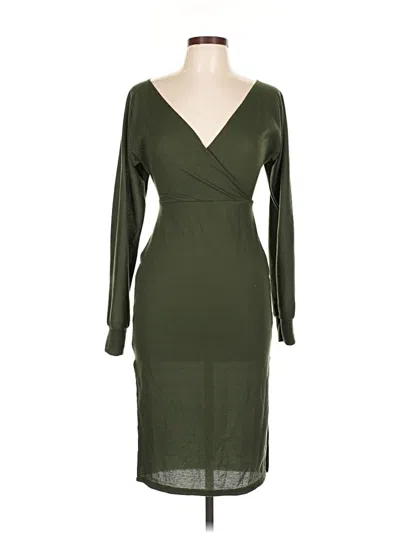 Pre-owned Boohoo Cocktail Dress In Green
