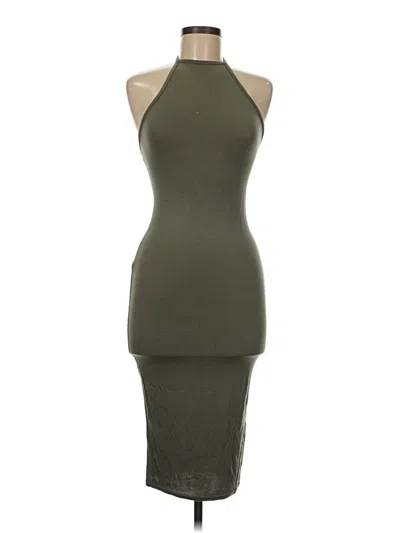Pre-owned Boohoo Cocktail Dress In Green
