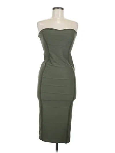 Pre-owned Boohoo Cocktail Dress In Green