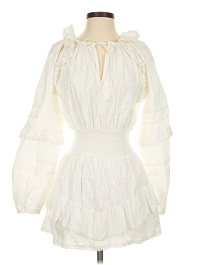 Pre-owned Boohoo Cocktail Dress In Ivory