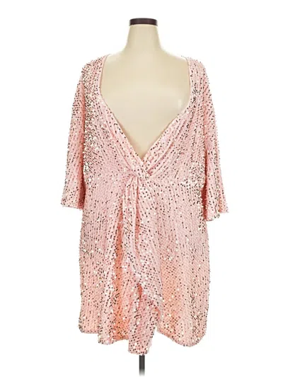 Boohoo Cocktail Dress In Pink