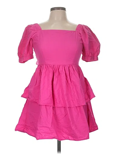 Pre-owned Boohoo Cocktail Dress In Pink