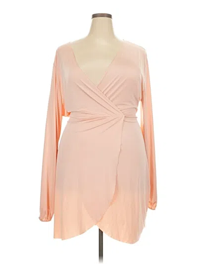Pre-owned Boohoo Cocktail Dress In Pink