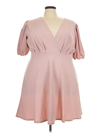 Pre-owned Boohoo Cocktail Dress In Pink