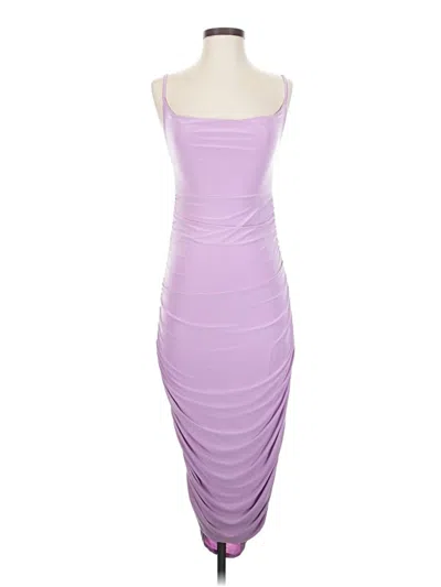 Pre-owned Boohoo Cocktail Dress In Purple