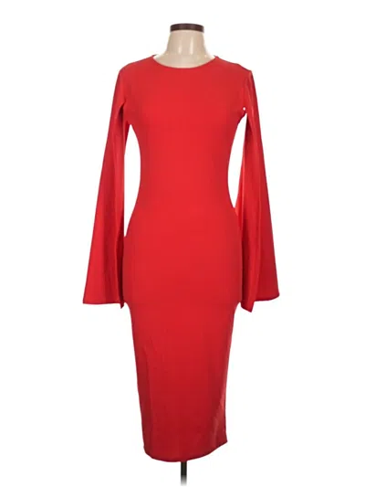 Pre-owned Boohoo Cocktail Dress In Red
