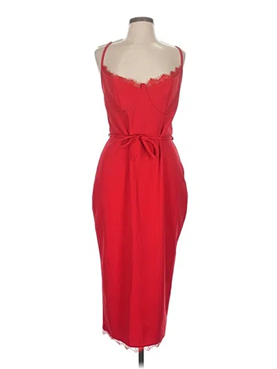 Pre-owned Boohoo Cocktail Dress In Red