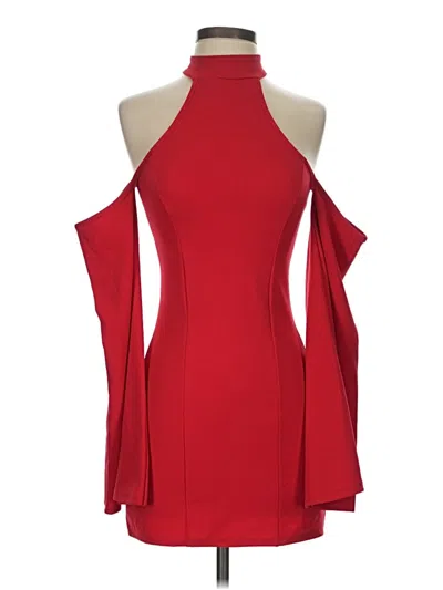 Pre-owned Boohoo Cocktail Dress In Red