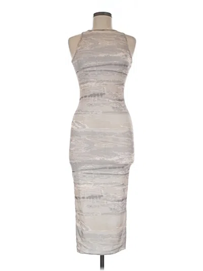 Pre-owned Boohoo Cocktail Dress In Silver