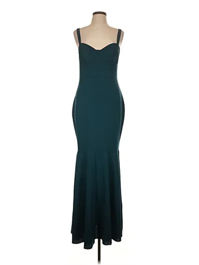 Pre-owned Boohoo Cocktail Dress In Teal