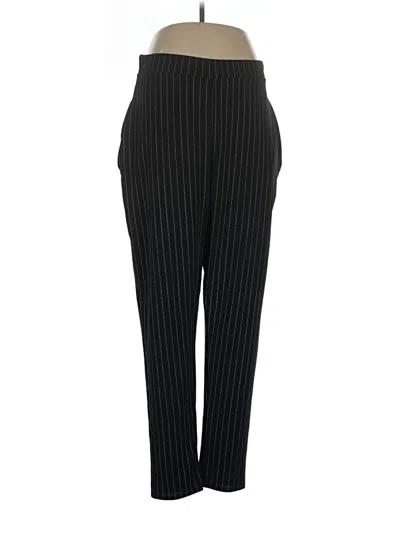 Pre-owned Boohoo Dress Pants In Black