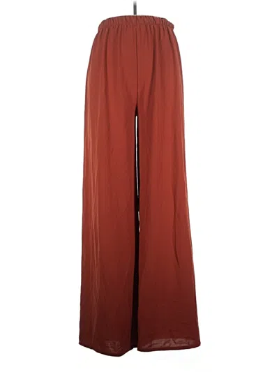 Pre-owned Boohoo Dress Pants In Brown