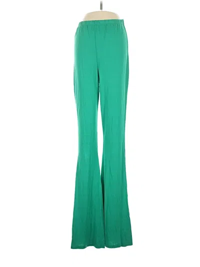 Pre-owned Boohoo Dress Pants In Green