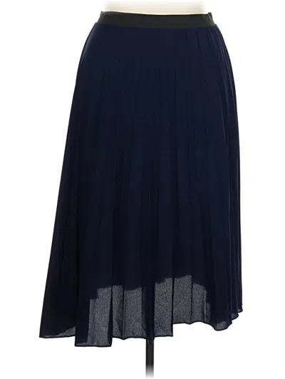 Boohoo Formal Skirt In Blue