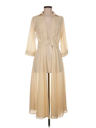 Pre-owned Boohoo Jacket In Tan